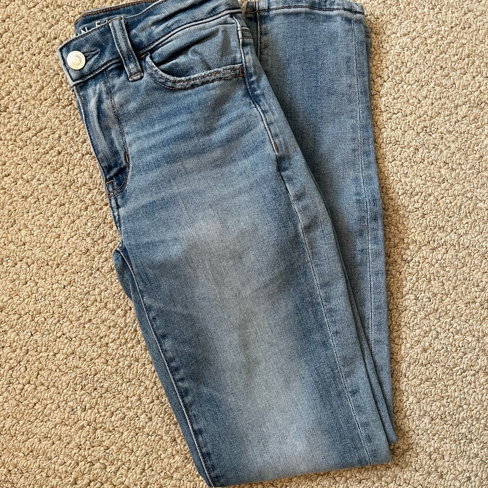 American Eagle 🦅 next level stretch jeggings size 00 short court